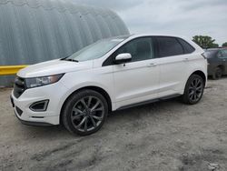 Vehiculos salvage en venta de Copart Wichita, KS: 2017 Ford Edge Sport