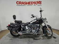 Salvage cars for sale from Copart Dallas, TX: 2009 Harley-Davidson Flstc