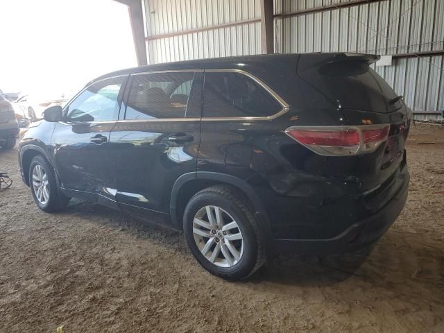 2015 Toyota Highlander LE