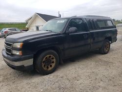 Salvage cars for sale from Copart Northfield, OH: 2007 Chevrolet Silverado C1500 Classic