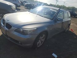 BMW 5 Series salvage cars for sale: 2006 BMW 530 XIT