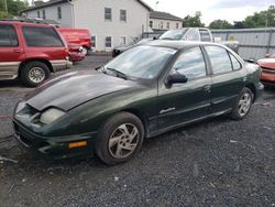 Salvage cars for sale from Copart Hartford City, IN: 2001 Pontiac Sunfire SE