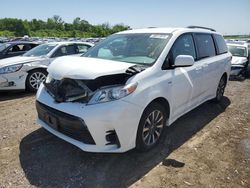Toyota salvage cars for sale: 2019 Toyota Sienna LE