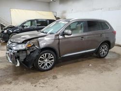 Mitsubishi Outlander salvage cars for sale: 2017 Mitsubishi Outlander SE