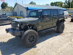 Jeep Wrangler salvage cars for sale: 2015 Jeep Wrangler Unlimited Sport