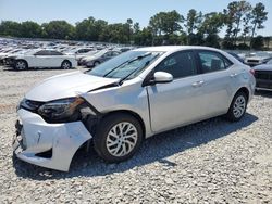 2018 Toyota Corolla L en venta en Byron, GA