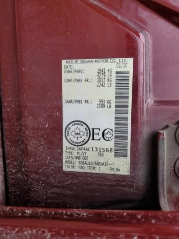 2010 Nissan Altima Base