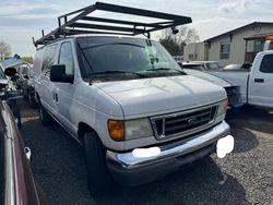 Ford salvage cars for sale: 2007 Ford Econoline E250 Van