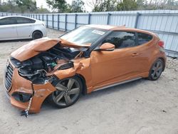 Vehiculos salvage en venta de Copart Riverview, FL: 2015 Hyundai Veloster Turbo