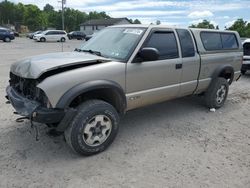 Chevrolet S10 salvage cars for sale: 2002 Chevrolet S Truck S10