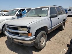 Chevrolet salvage cars for sale: 1997 Chevrolet Tahoe K1500