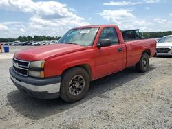 Salvage cars for sale from Copart Lumberton, NC: 2007 Chevrolet Silverado C1500 Classic