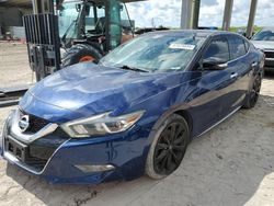 Vehiculos salvage en venta de Copart West Palm Beach, FL: 2016 Nissan Maxima 3.5S