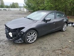 Mazda salvage cars for sale: 2017 Mazda 3 Grand Touring