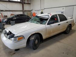 Salvage cars for sale from Copart Nisku, AB: 2009 Ford Crown Victoria Police Interceptor