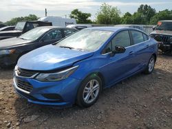 Salvage cars for sale from Copart Hillsborough, NJ: 2017 Chevrolet Cruze LT