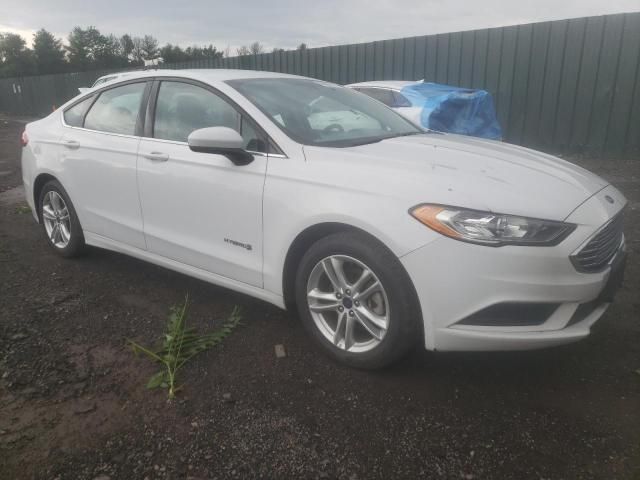 2018 Ford Fusion S Hybrid