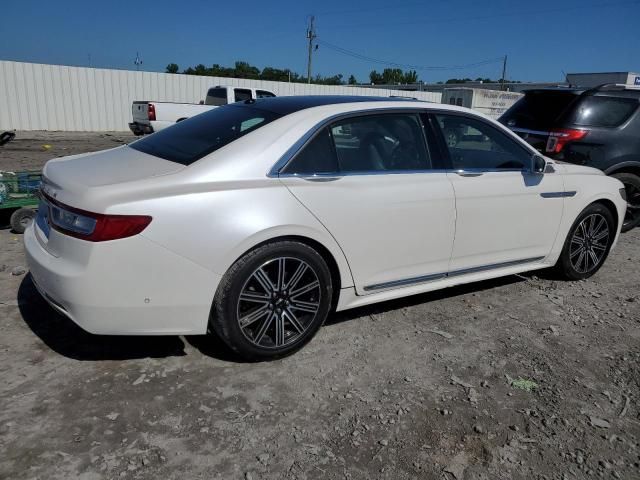 2017 Lincoln Continental Reserve