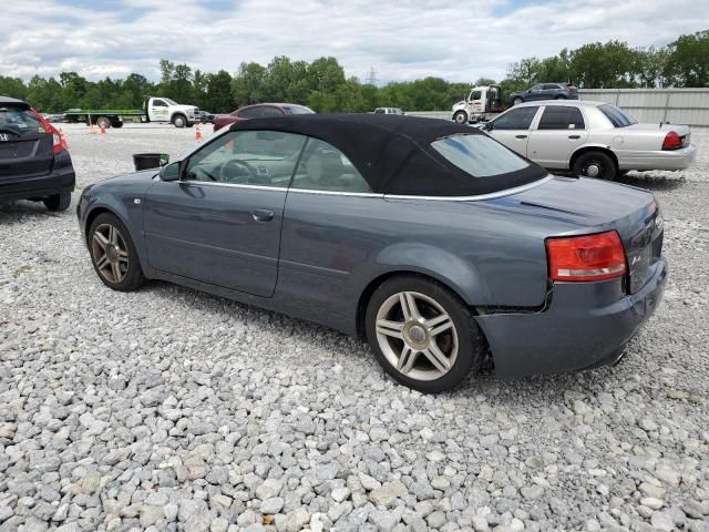 2007 Audi A4 2.0T Cabriolet Quattro