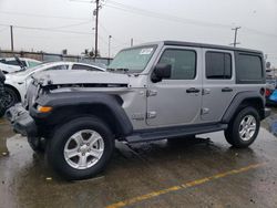 Salvage cars for sale from Copart Los Angeles, CA: 2020 Jeep Wrangler Unlimited Sport