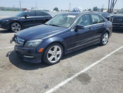 Mercedes-Benz salvage cars for sale: 2011 Mercedes-Benz C300