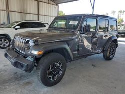Vehiculos salvage en venta de Copart Cartersville, GA: 2021 Jeep Wrangler Unlimited Sport