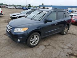 Vehiculos salvage en venta de Copart Woodhaven, MI: 2012 Hyundai Santa FE SE