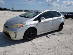 Vehiculos salvage en venta de Copart Arcadia, FL: 2013 Toyota Prius