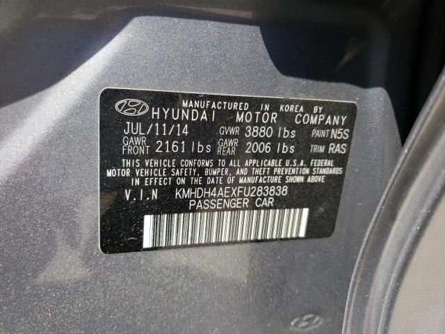 2015 Hyundai Elantra SE