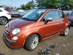 Fiat salvage cars for sale: 2012 Fiat 500 Lounge