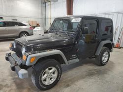 Jeep salvage cars for sale: 2004 Jeep Wrangler / TJ SE