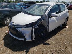 Toyota salvage cars for sale: 2017 Toyota Yaris L
