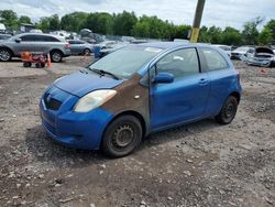 Salvage cars for sale from Copart Chalfont, PA: 2007 Toyota Yaris
