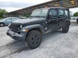 Vehiculos salvage en venta de Copart Cartersville, GA: 2020 Jeep Wrangler Unlimited Sport