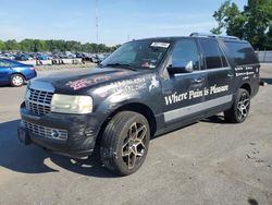 Lincoln salvage cars for sale: 2008 Lincoln Navigator L