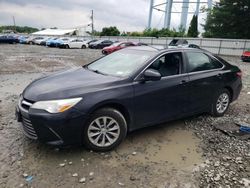 Toyota salvage cars for sale: 2016 Toyota Camry LE