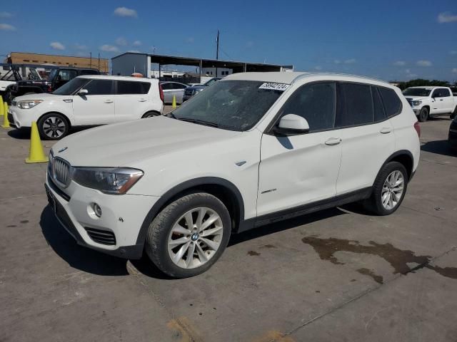 2017 BMW X3 SDRIVE28I