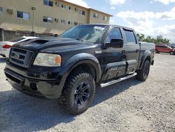 Ford F-150 salvage cars for sale: 2007 Ford F150 Supercrew