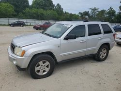 Jeep Grand Cherokee Limited salvage cars for sale: 2005 Jeep Grand Cherokee Limited