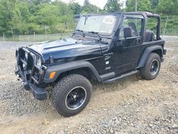 Jeep Wrangler / tj Sport salvage cars for sale: 2000 Jeep Wrangler / TJ Sport