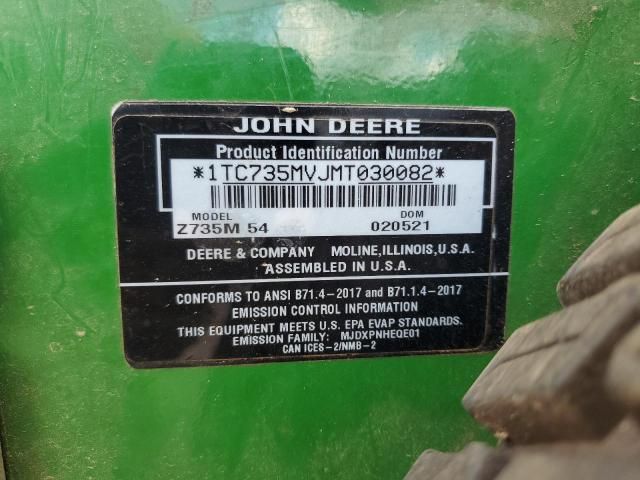 2021 John Deere Ztrak