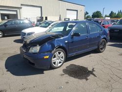 Volkswagen salvage cars for sale: 2002 Volkswagen Jetta GLS