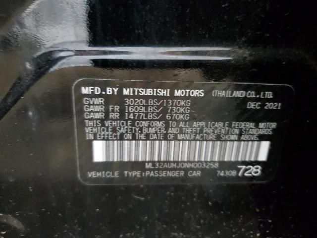 2022 Mitsubishi Mirage ES
