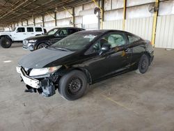 Honda salvage cars for sale: 2013 Honda Civic LX