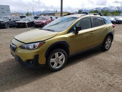 Vehiculos salvage en venta de Copart Anchorage, AK: 2023 Subaru Crosstrek Premium