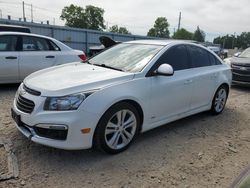 Chevrolet salvage cars for sale: 2016 Chevrolet Cruze Limited LT