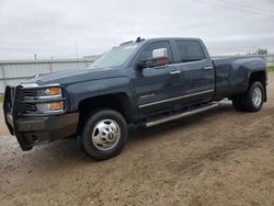 Salvage cars for sale from Copart Bismarck, ND: 2018 Chevrolet Silverado K3500 LTZ