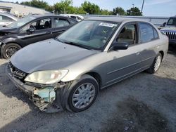 2005 Honda Civic LX en venta en Sacramento, CA