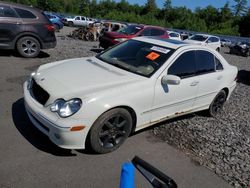 Mercedes-Benz c 280 4matic salvage cars for sale: 2007 Mercedes-Benz C 280 4matic