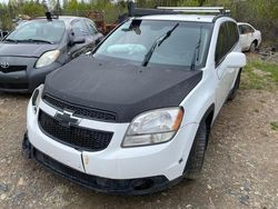 Salvage cars for sale from Copart Montreal Est, QC: 2012 Chevrolet Orlando LT